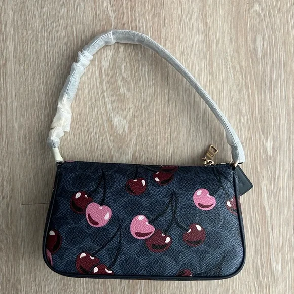 Coach Nolita 19 In Signature Canvas With Cherry - Picture 4 of 10